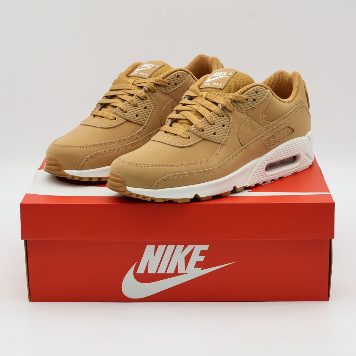 HJ3153-200 Nike Air Max 90 Premium Flax Sail (Men's)