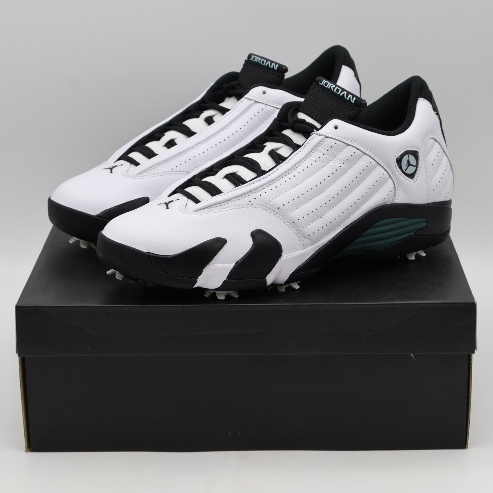 HJ7710-100 Nike Air Jordan 14 Golf Oxidized Green (Men's)