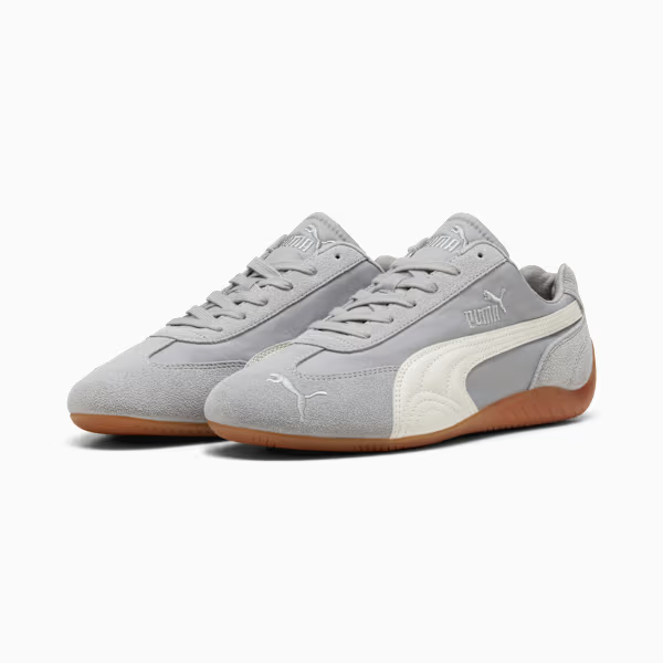 405323-02 Puma Speedcat Nylon Gray Echo PUMA White (Men's)