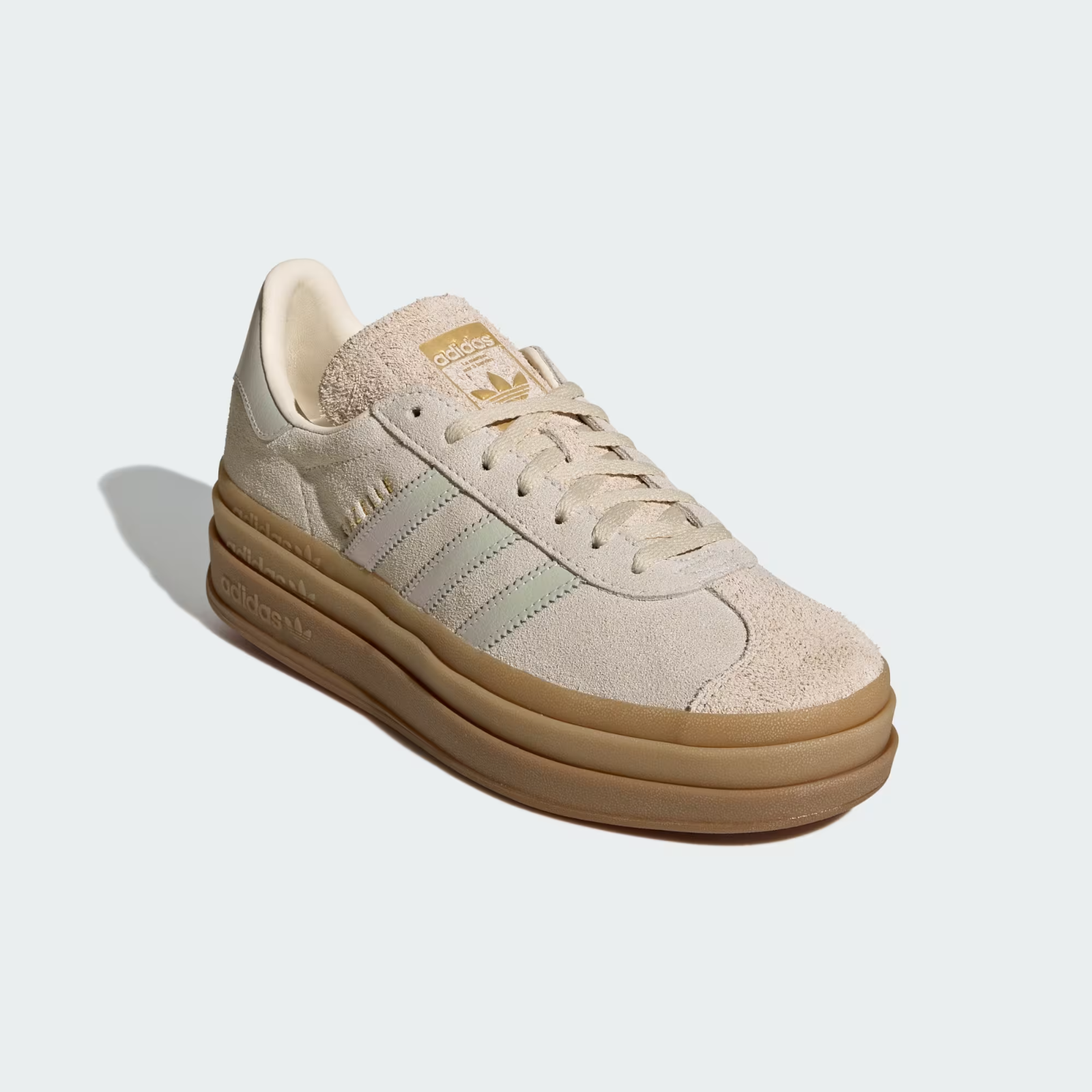 IH6782 adidas Gazelle Bold Grey One Cream White (SNIDEL Japan) (Women's)