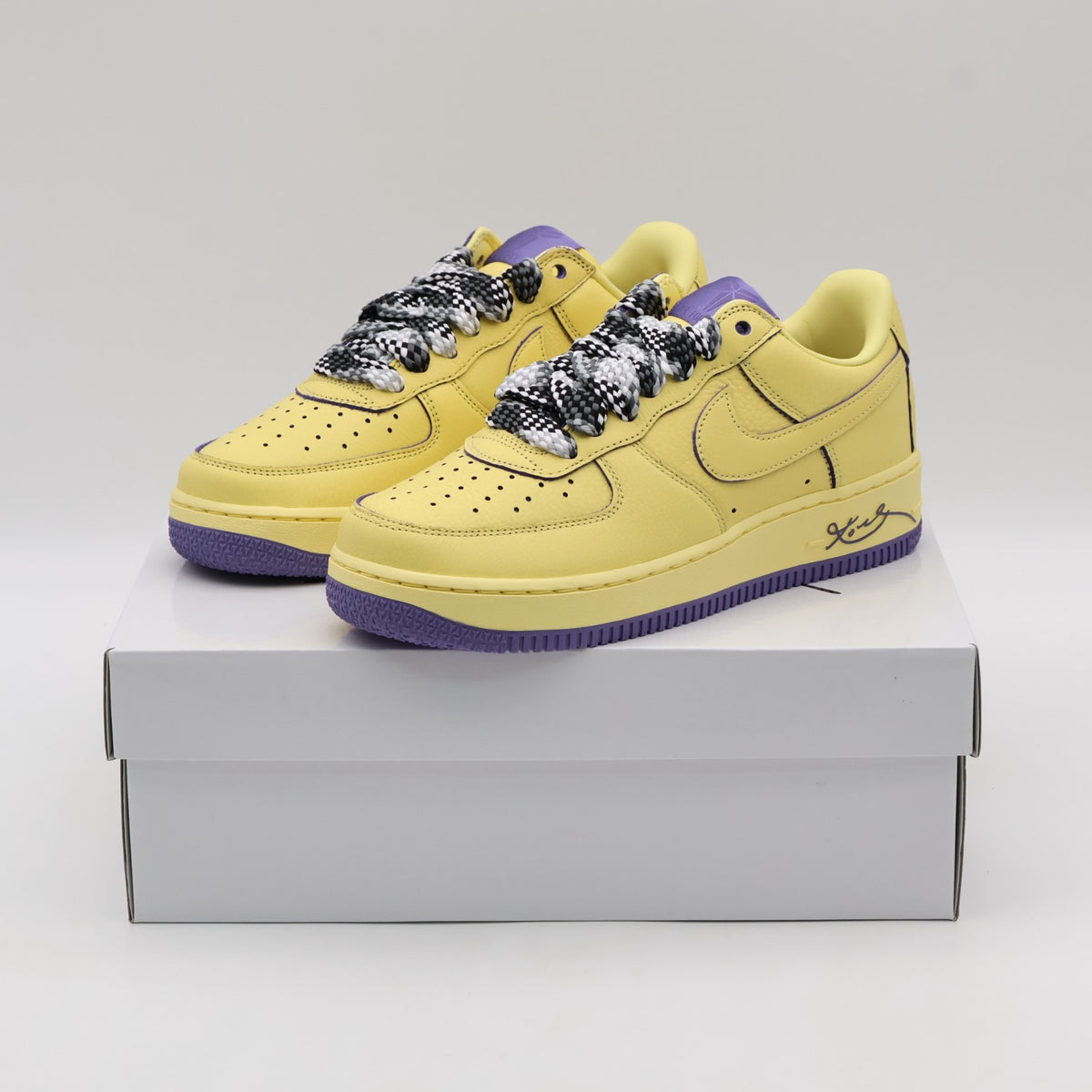 HV9408-700 Kobe Bryant Nike Air Force 1 Low Protro Mamba Mentality (Men's)