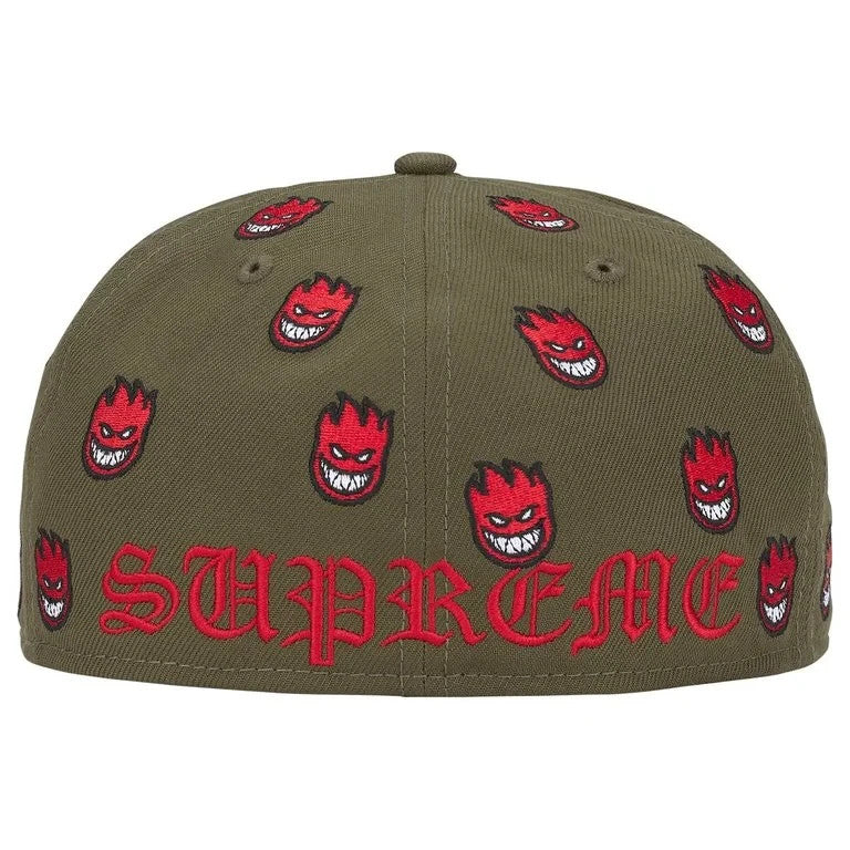 Supreme x Spitfire New Era Olive