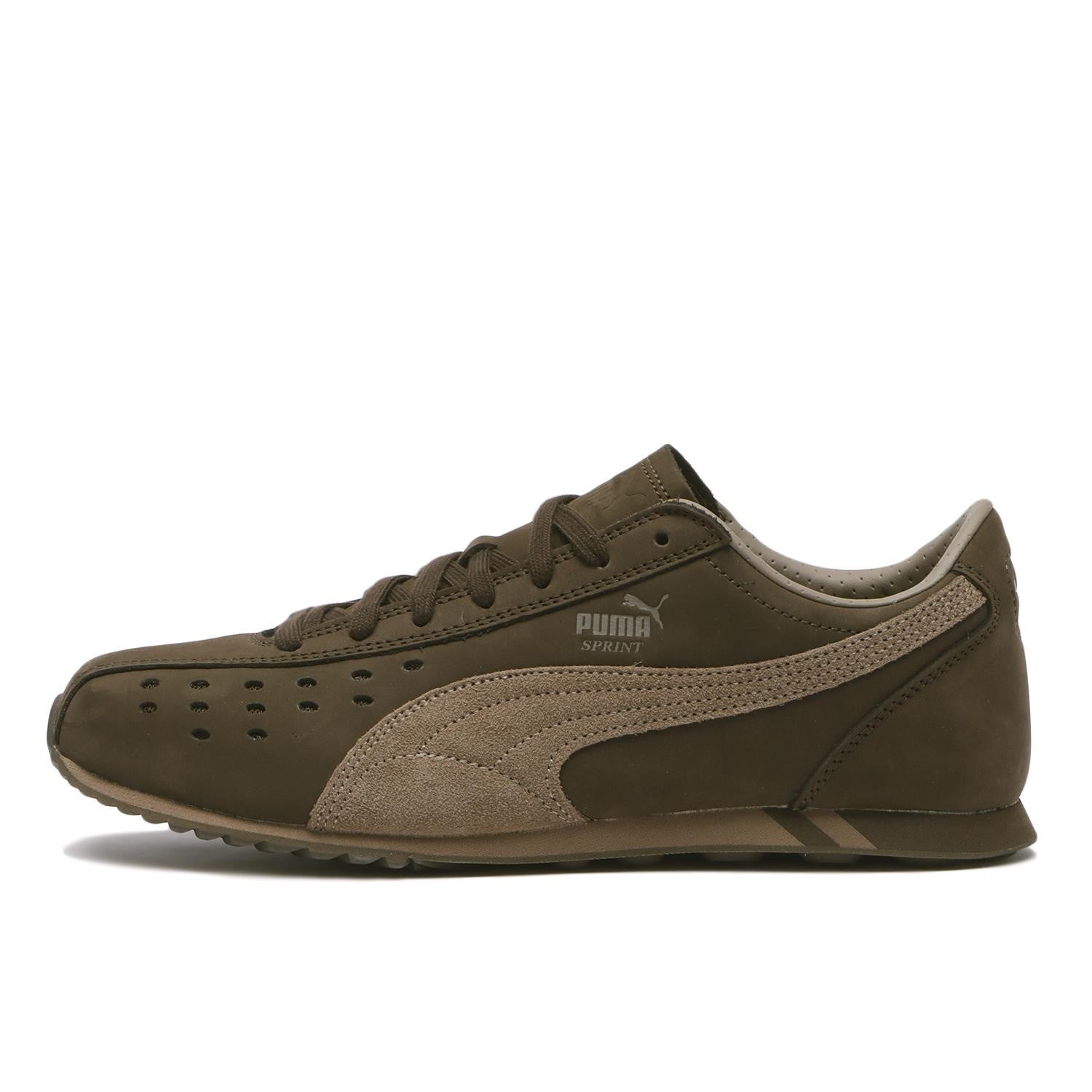 408853-02 Puma Sprint Nuback Chocolate (Men's)