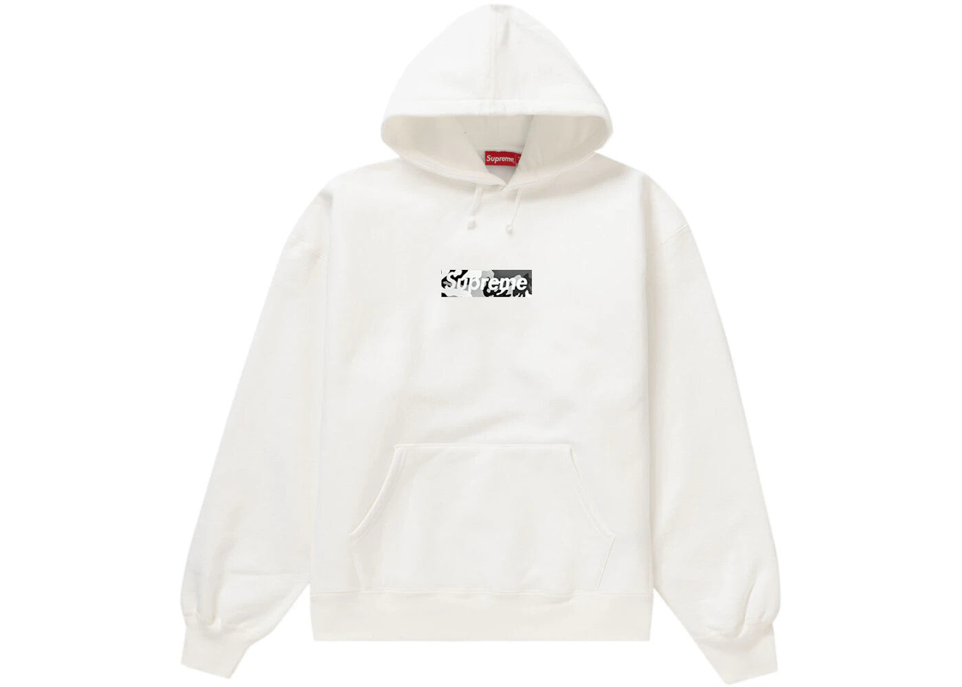Supreme Miami Box Logo Hooded Sweatshirt White