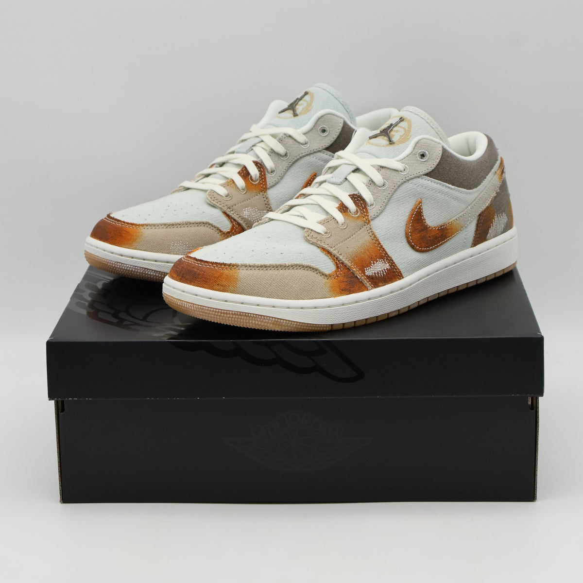 IM6664-991 Nike Air Jordan 1 Low SE Multi-Color Sail Light Bone (Men's)