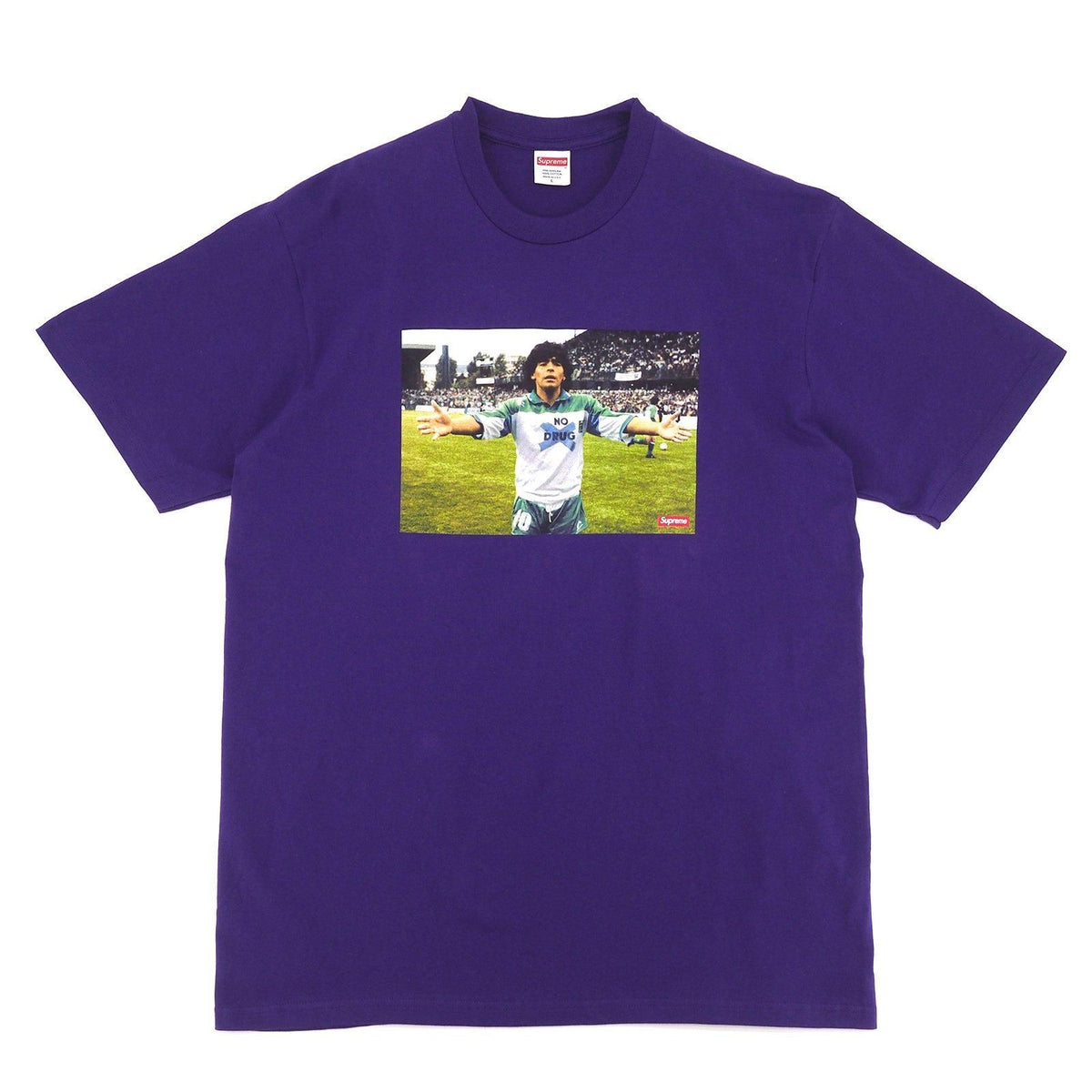 Supreme Maradona Tee Purple