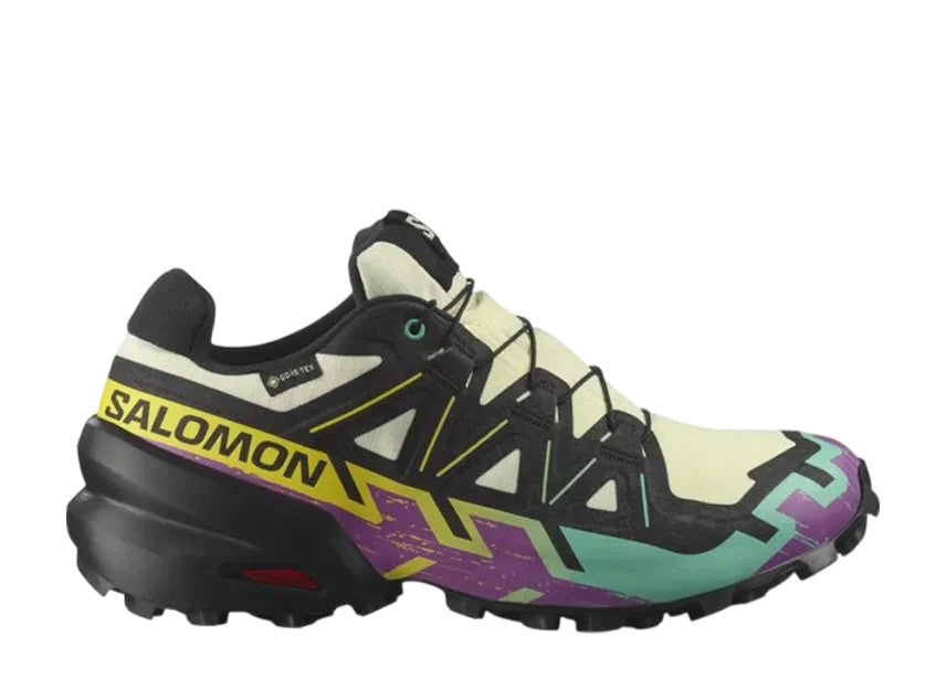 L47880200 Salomon Speedcross 6 GORE-TEX Transparent Yellow Black Waterf (Women's