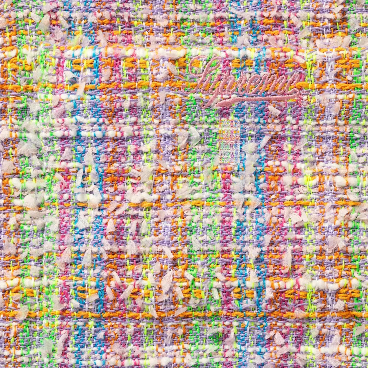 Supreme Boucle Zip Up Shirt Multicolor