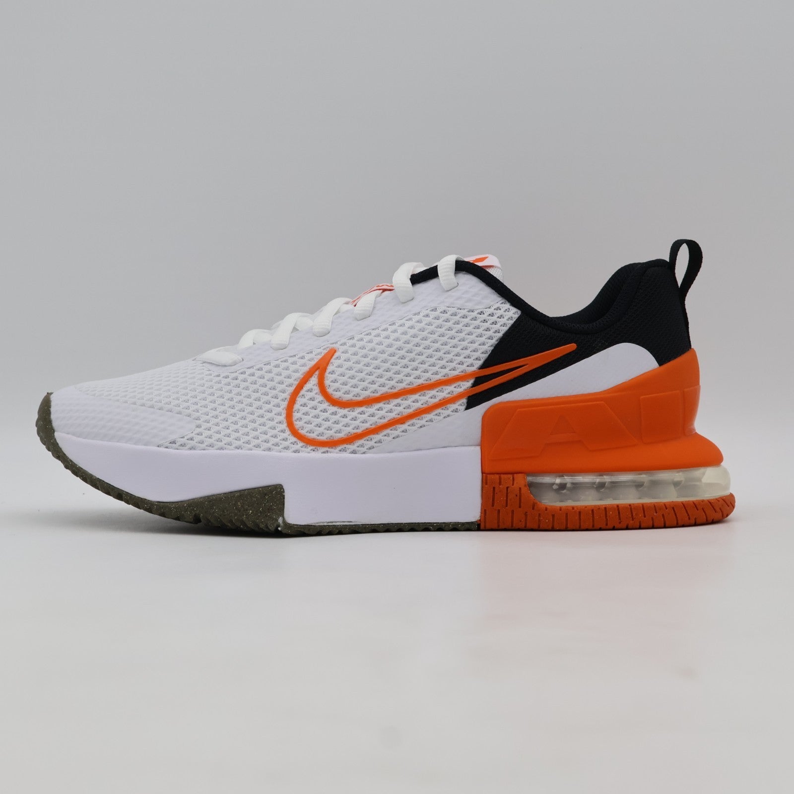 FQ1833-109 Nike Air Max Alpha Trainer 6 White Black Safety Orange (Men's)