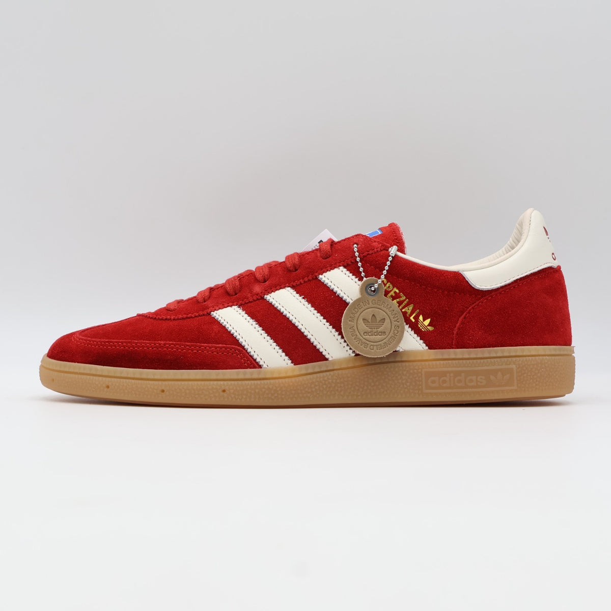JR9535 adidas Originals Handball Spezial Made in Germany Equipment Red (Men's)