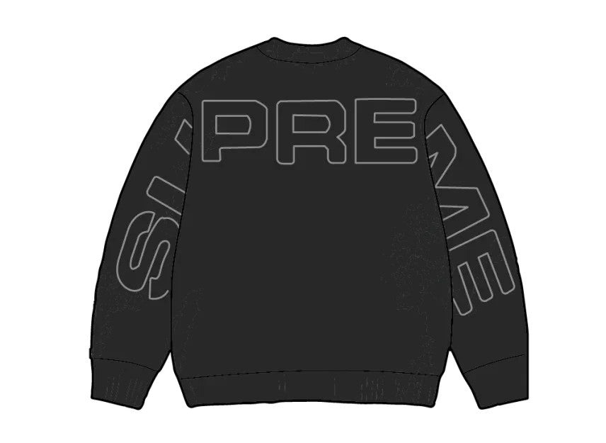 Supreme Pilled Sweater "Black"
