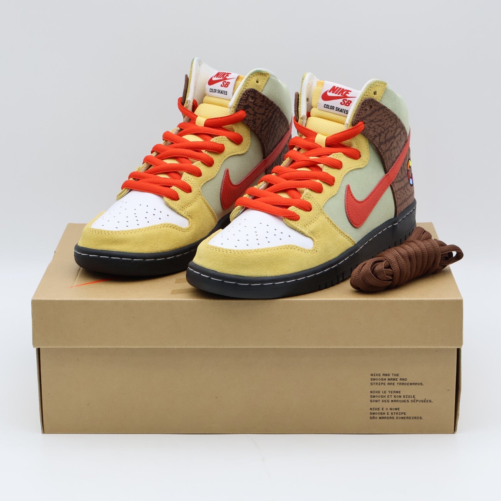 CZ2205-700 Color Skates Nike SB Dunk High Kebab and Destroy Tan Brown (Men's)