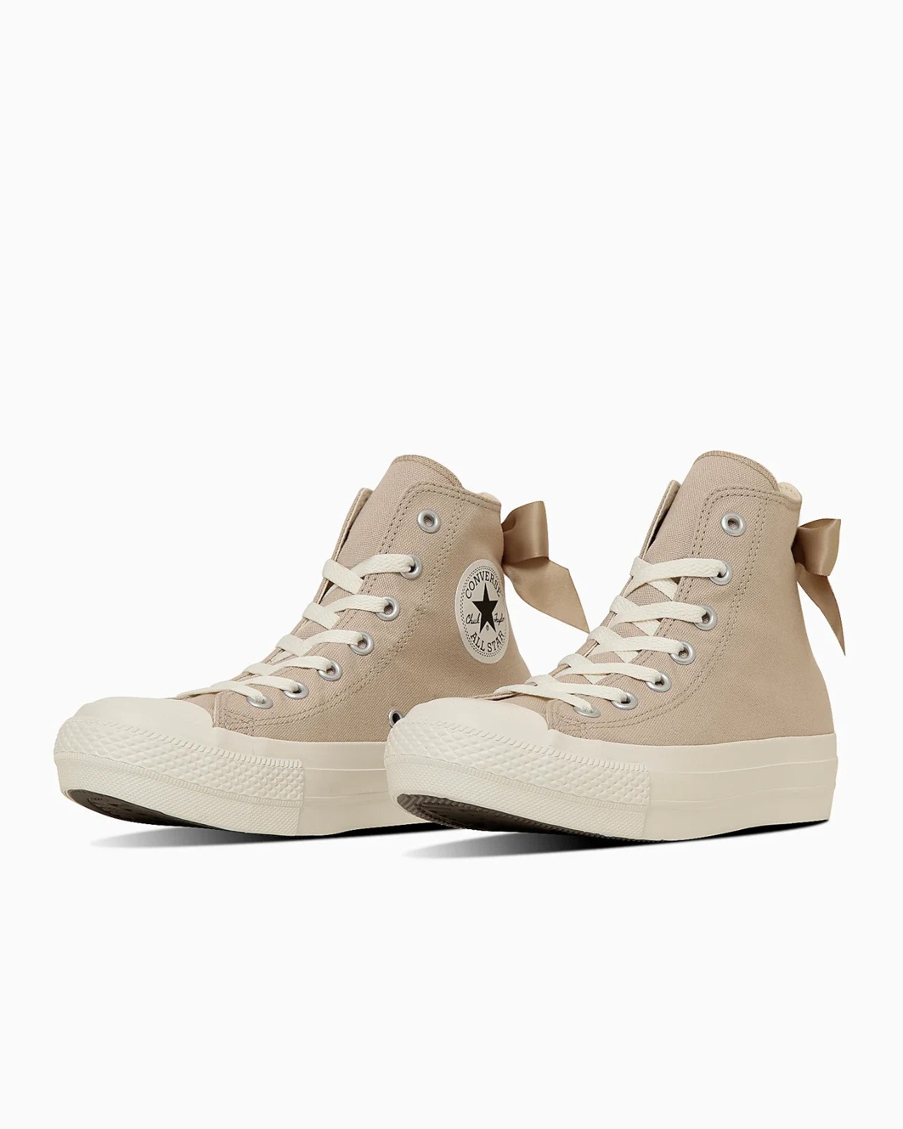 31315930 Converse All Star PLTS Backribbon Hi Smoky Beige (Women's)