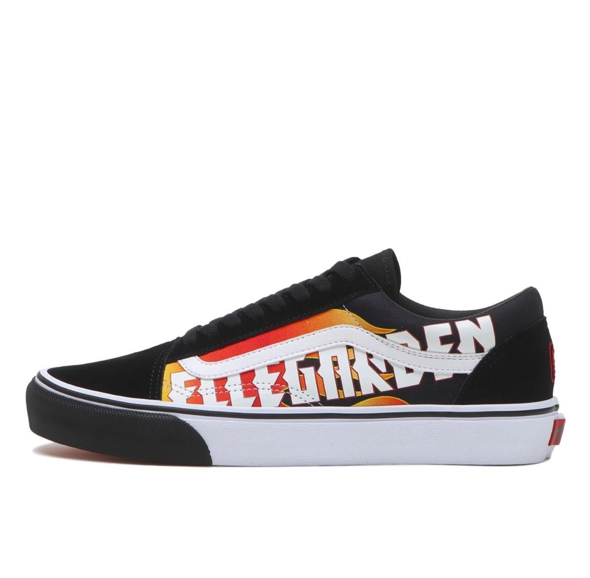 687687-0001 ELLEGARDEN Ã Vans Old Skool Black Flame (V36CF ELLE) (Men's)
