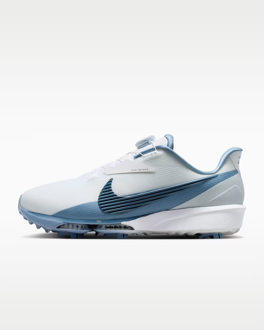 IH0836-103 Nike Next% Tour Boa 3 "White/Work Blue" (Wide)
