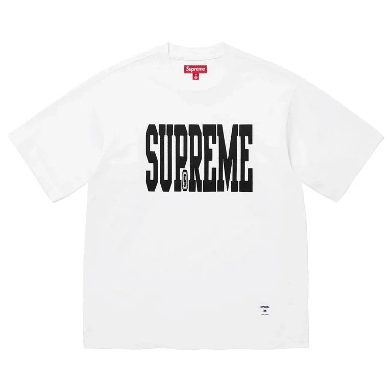 Supreme Stretch Appliqué S/S Top White