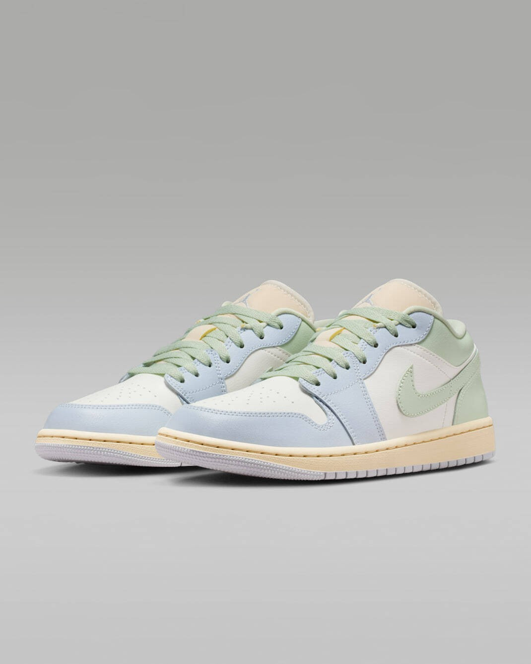 DC0774-108 Nike Air Jordan 1 Low Sail Aura (Women's)