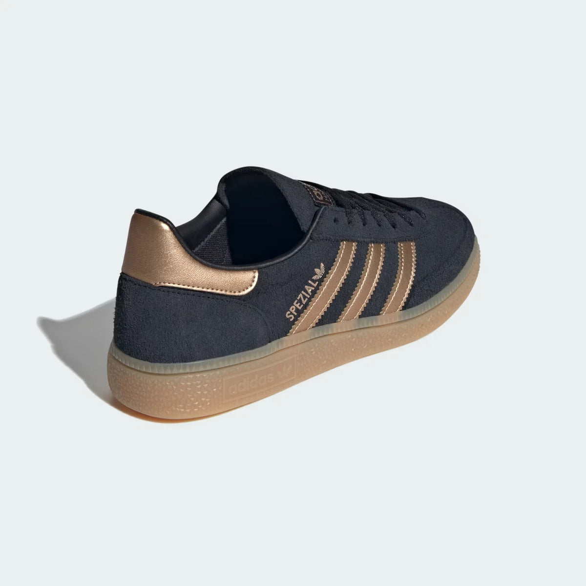 KI3298 adidas Originals Handball Spezial Core Black Copper Metallic Gum (Women's