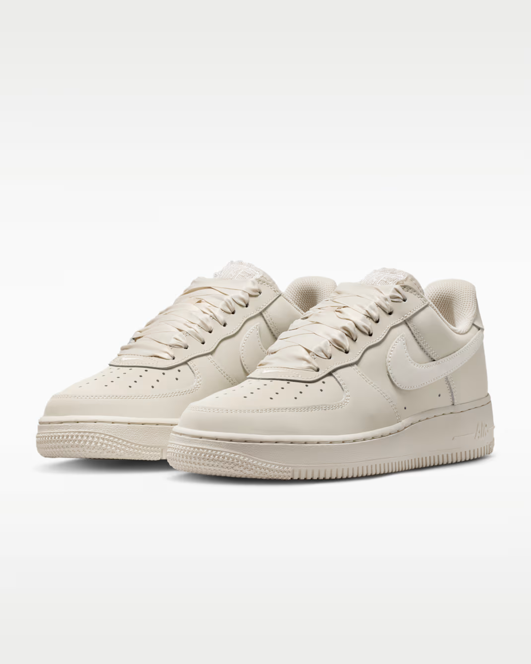 IR0871-100 Nike Air Force 1 Low Ribbon Lace Oatmeal (Women's)