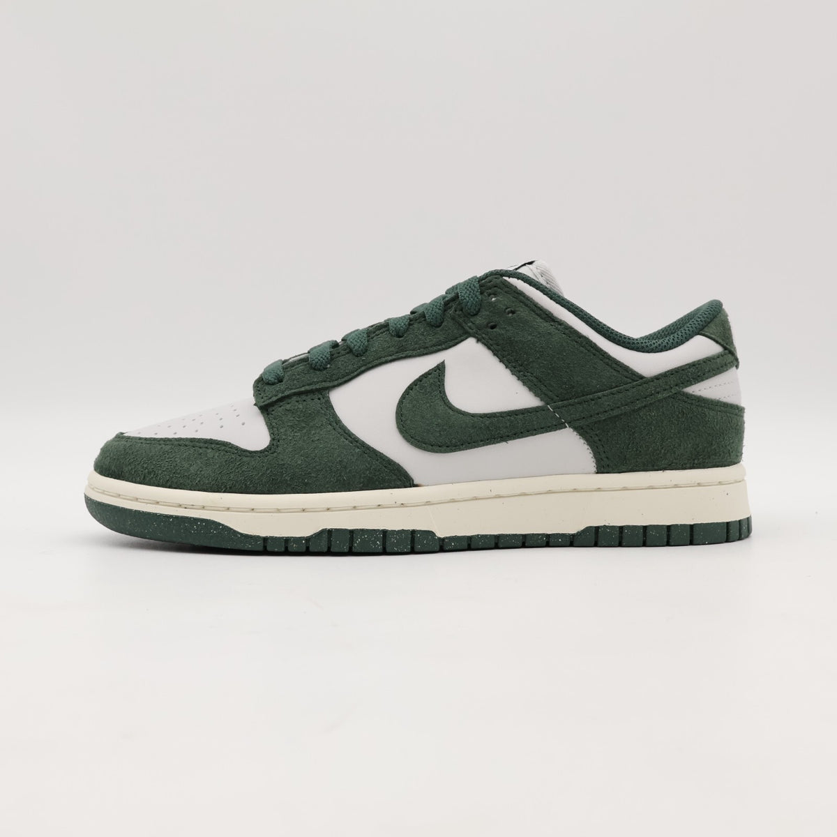 HJ7673-002 Nike Dunk Low Next Nature Green Suede (Women's)