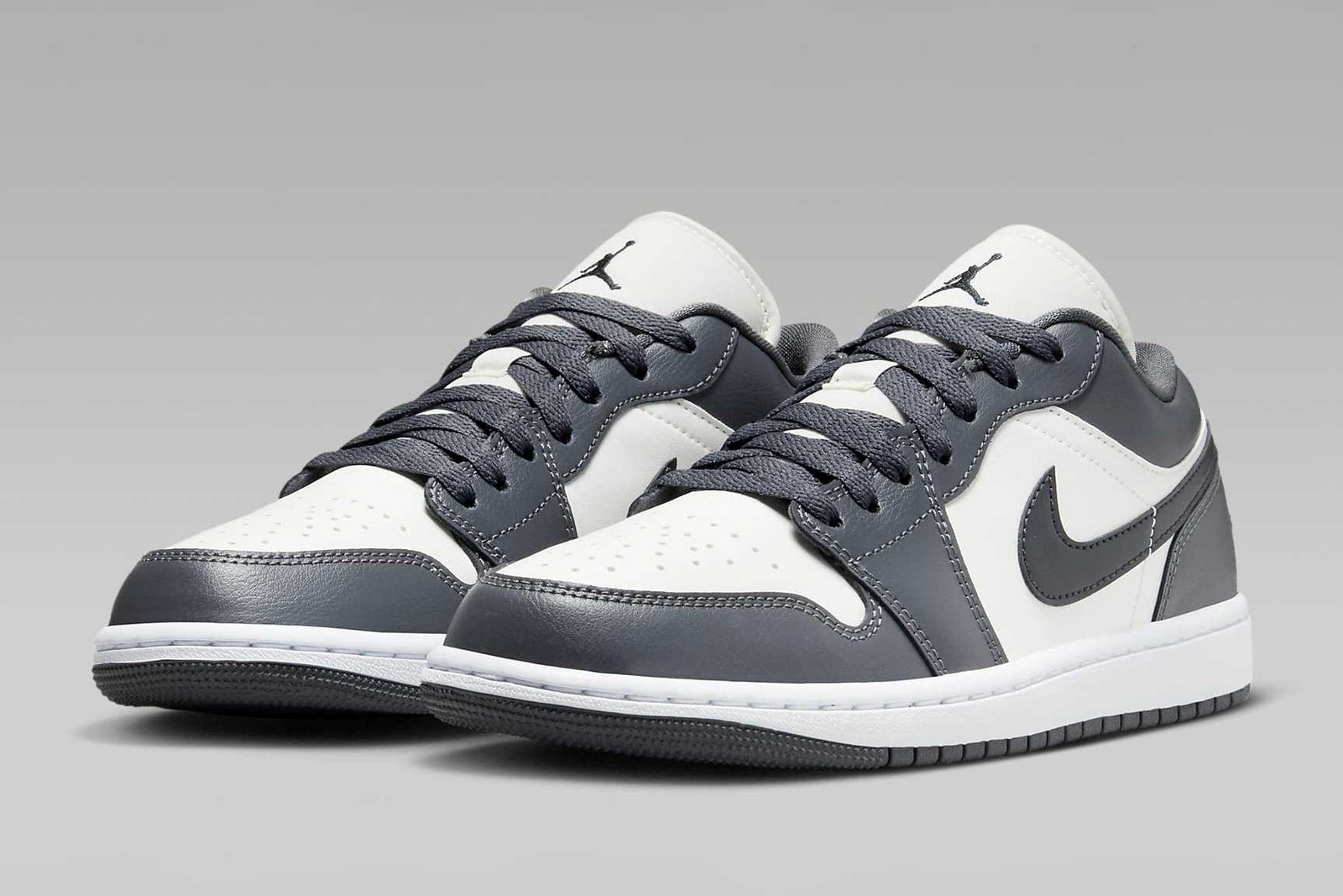 DC0774-102 Nike Air Jordan 1 Low Dark Grey (Women's)