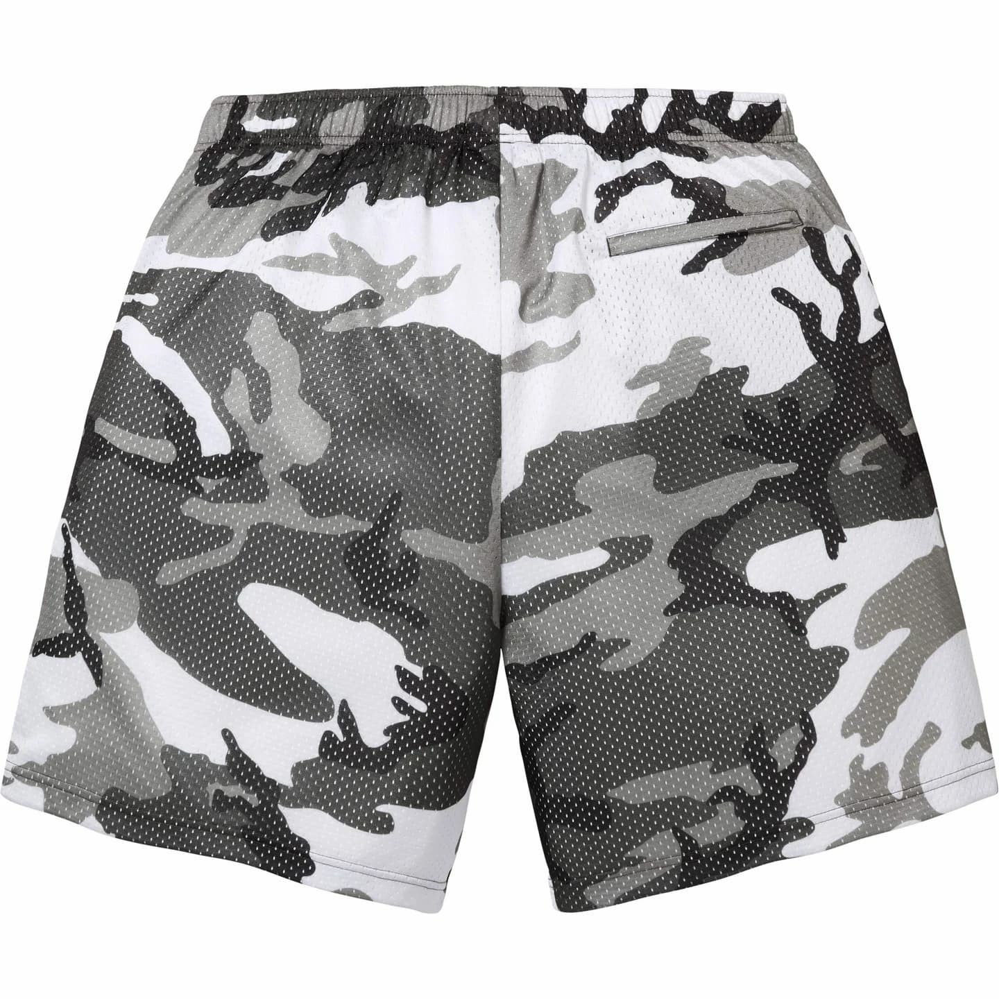 Supreme Small Box Baggy Mesh Short Snow Camo