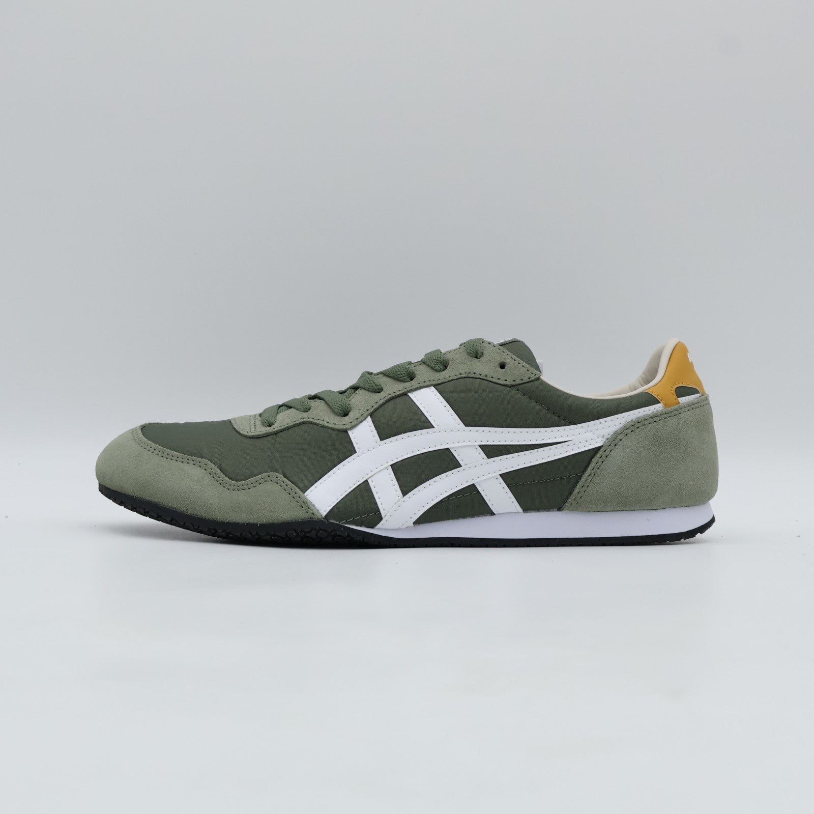 1183B400-304 Onitsuka Tiger SERRANO BURNT OLIVE WHITE (Men's)