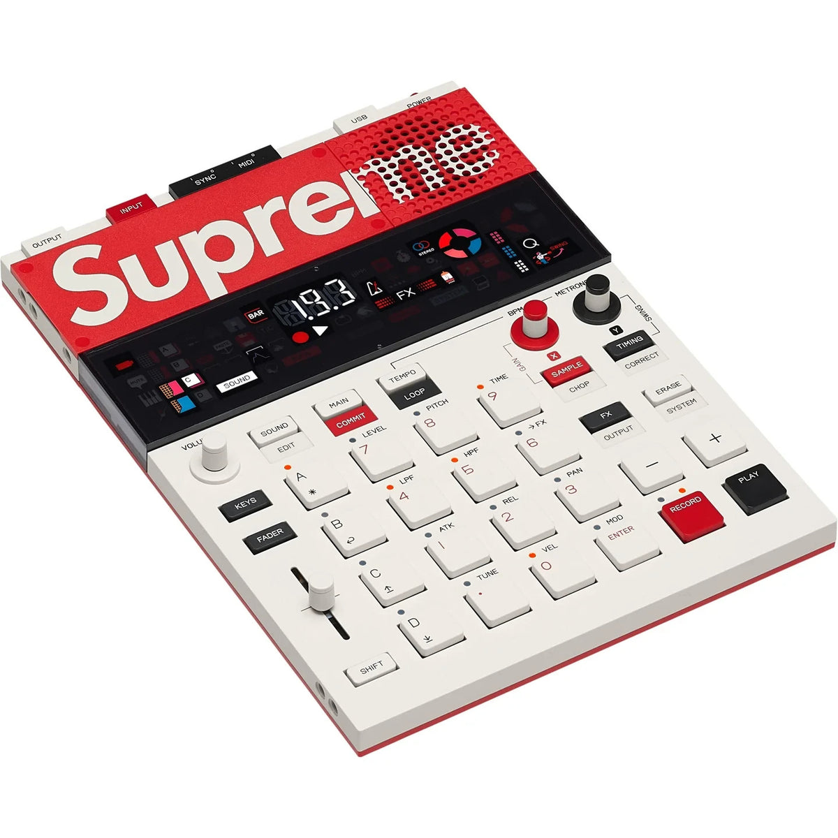 Supreme x teenage engineering EPâ133 K.O. II White
