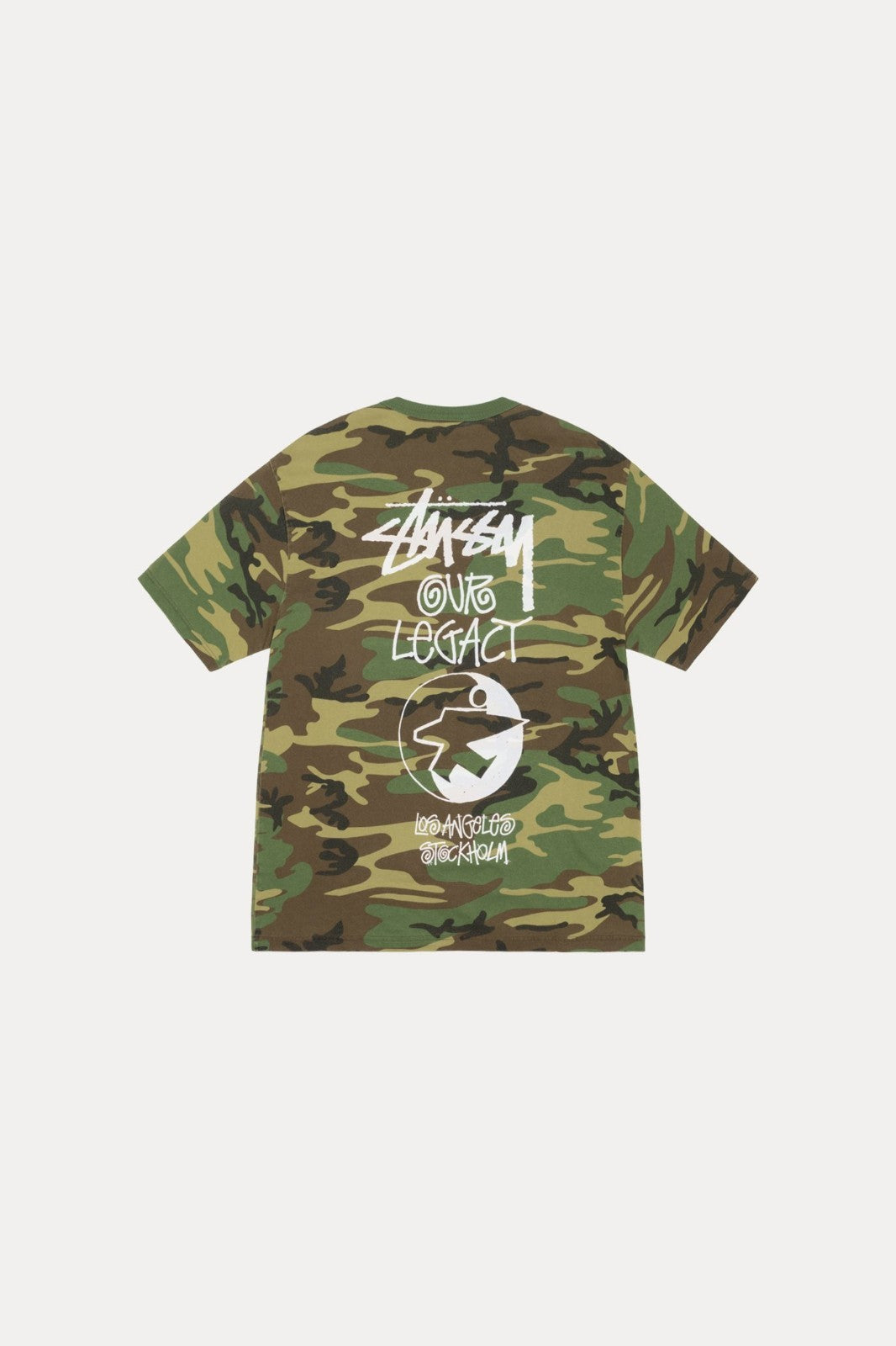 Stussy Our Legacy Work Shop Surfman Tee Pigment Dyed Camo