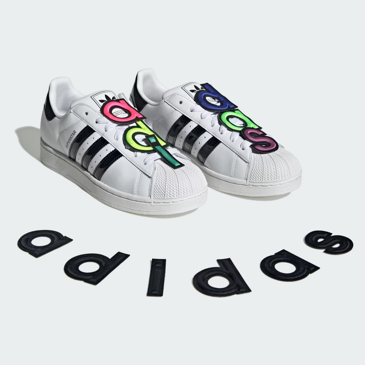 JR3584 Jeremy Scott à adidas Originals Superstar 2 Cloud White Core Black(Men's)