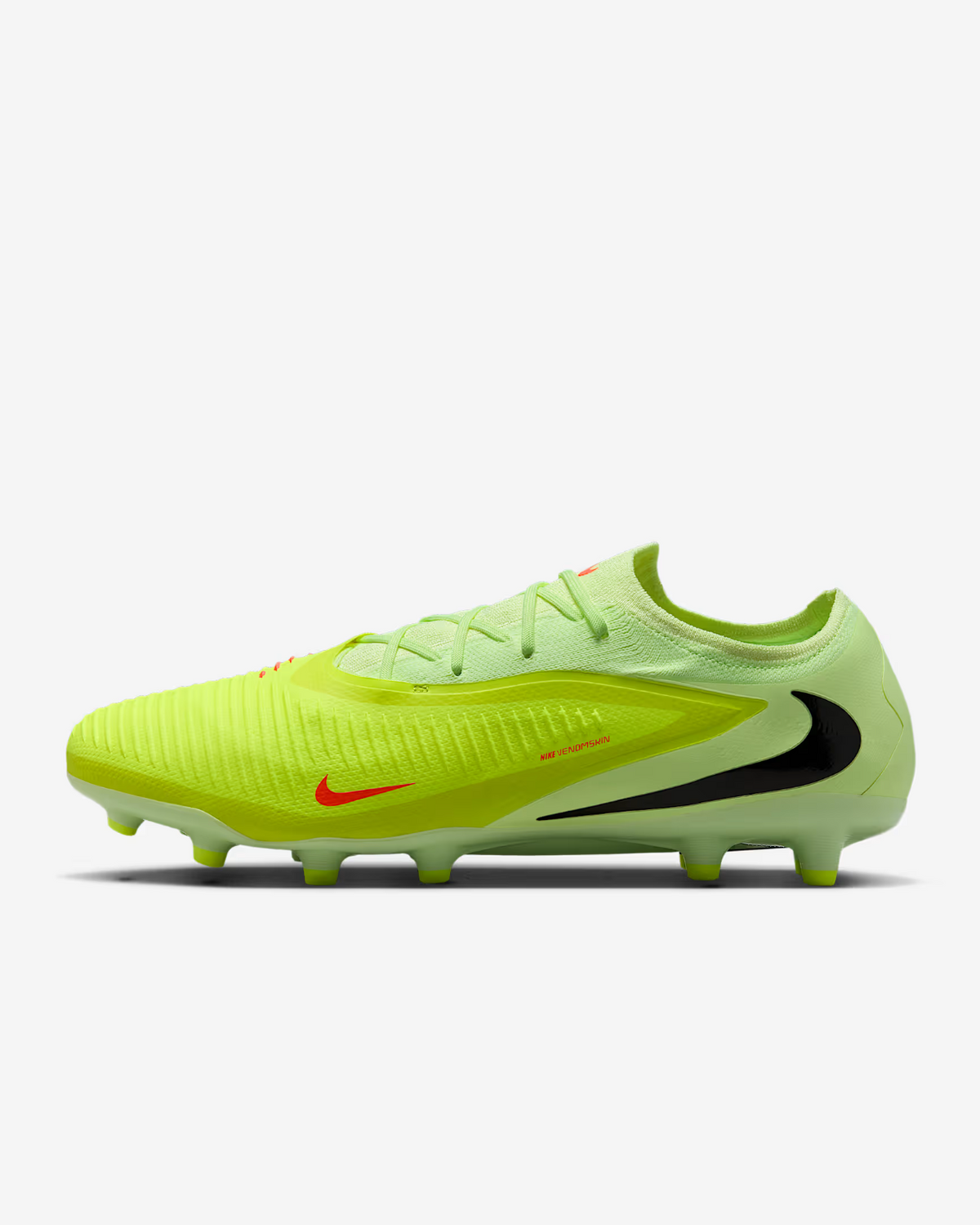 HQ2317-800 Nike Phantom 6 Low Pro AG Hyper Crimson Limelight Black (Men's)