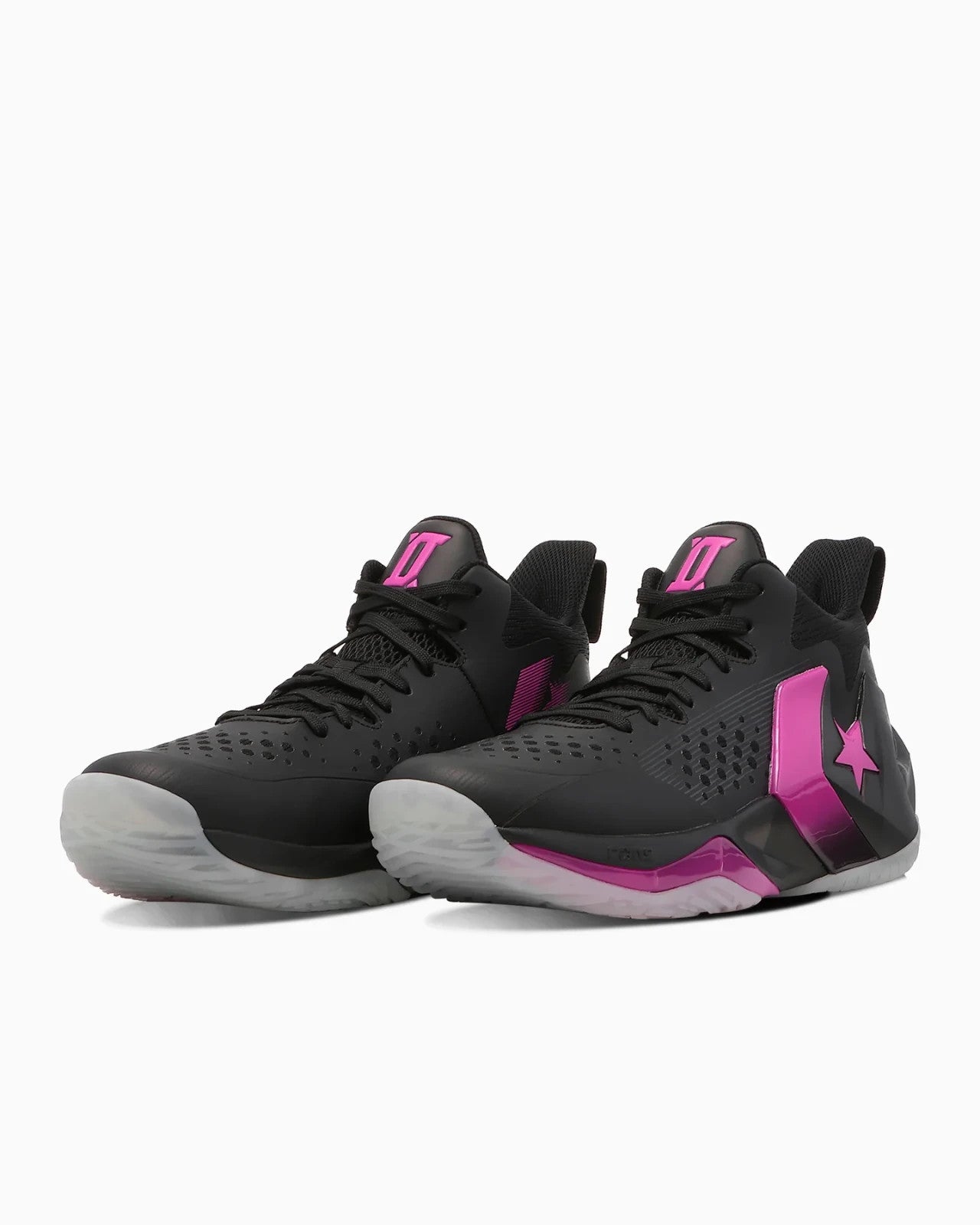 33500571 Converse Cons Unaverage Mid "Black/Pink" (Men's)