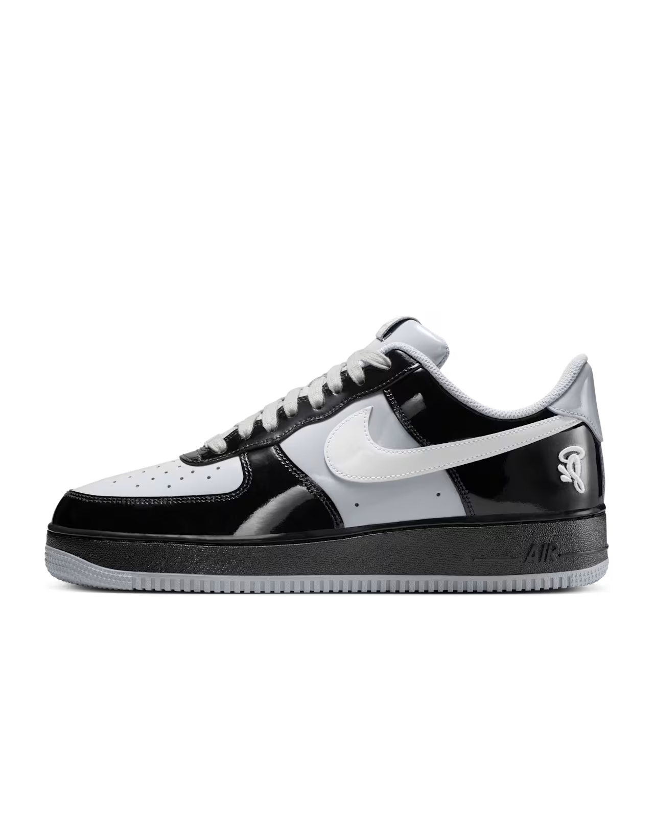 IO9974-010 Central Cee à Nike Air Force 1 Low Black Light Smoke Grey (Men's)