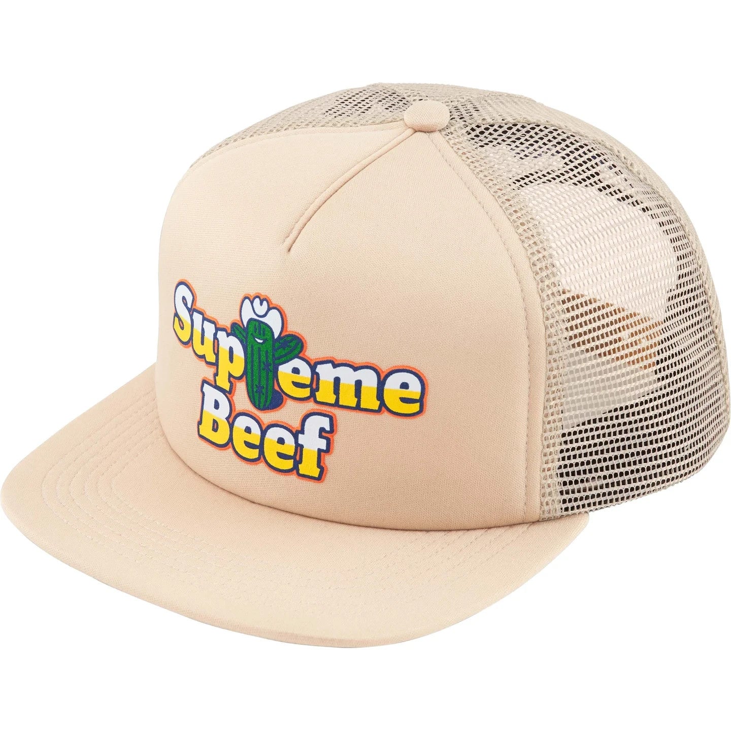 Supreme Beef Mesh Back 5-Panel Tan