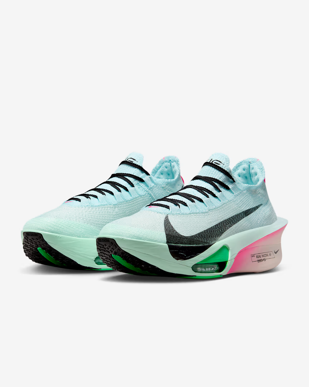 FD8311-400 Nike AlphaFly 3 Glacier Blue Mint Foam Green Shock Black (Men's)