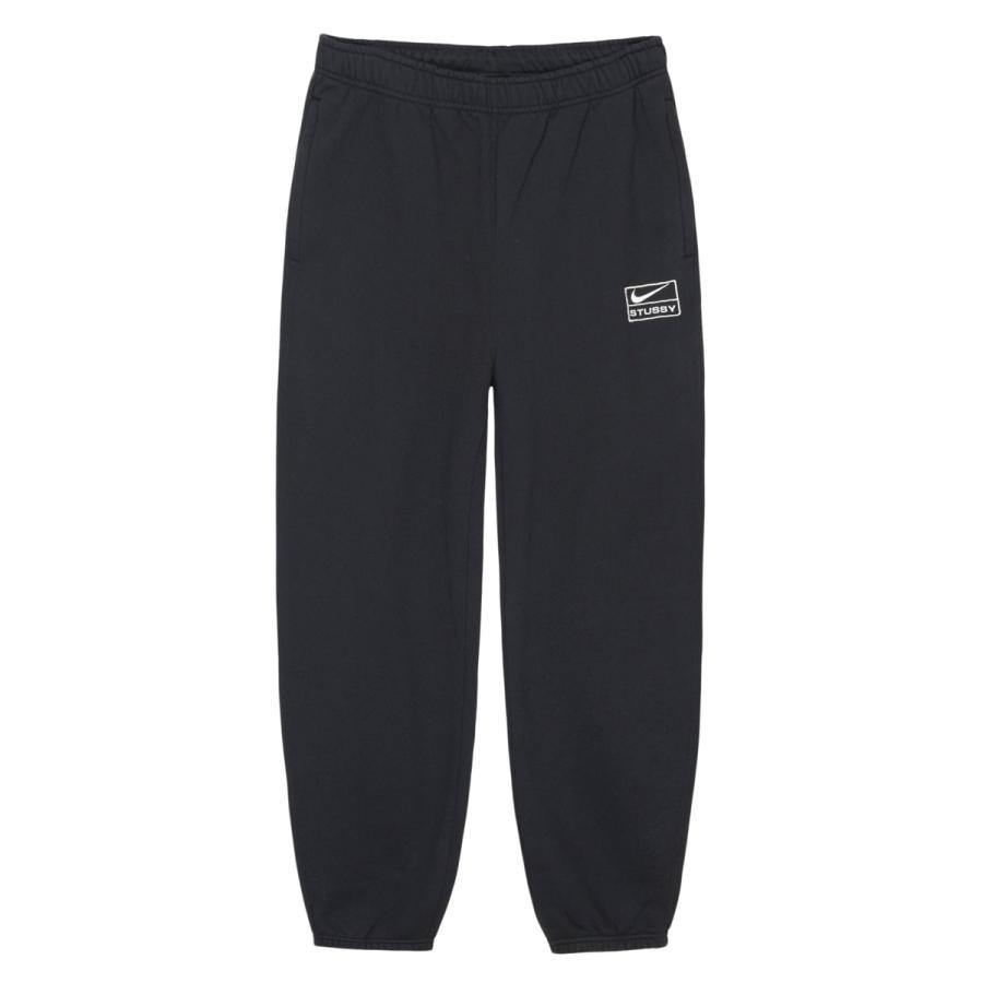 Stussy Nike Stone Washed Fleece Pant Black (US Size) FN5235-010