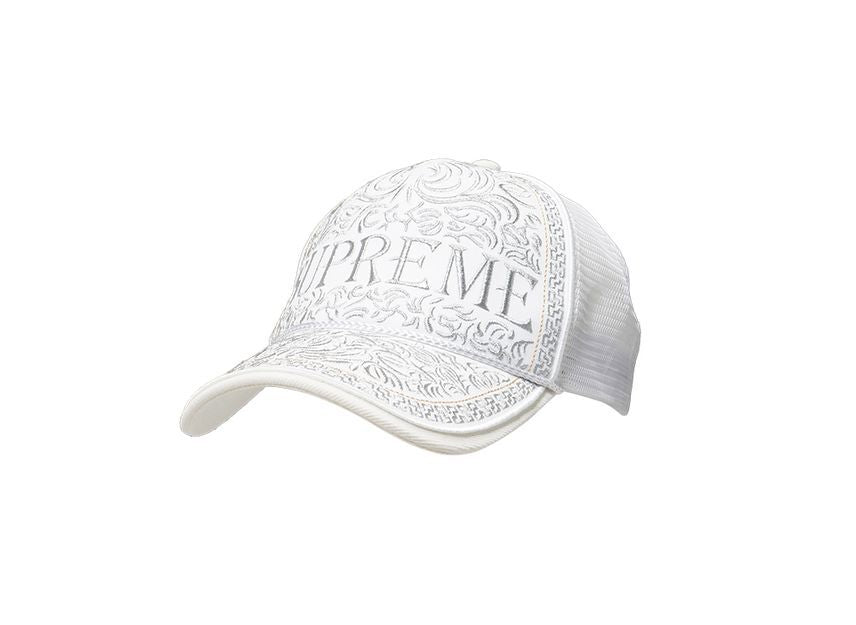 Supreme Vaquero Mesh Back 5-Panel White