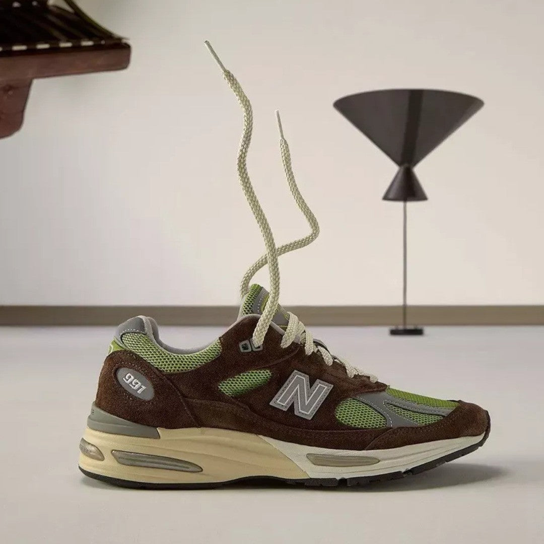 U991CK2 Danielle Cathari New Balance 991V2 Reverse Matcha (Men's)