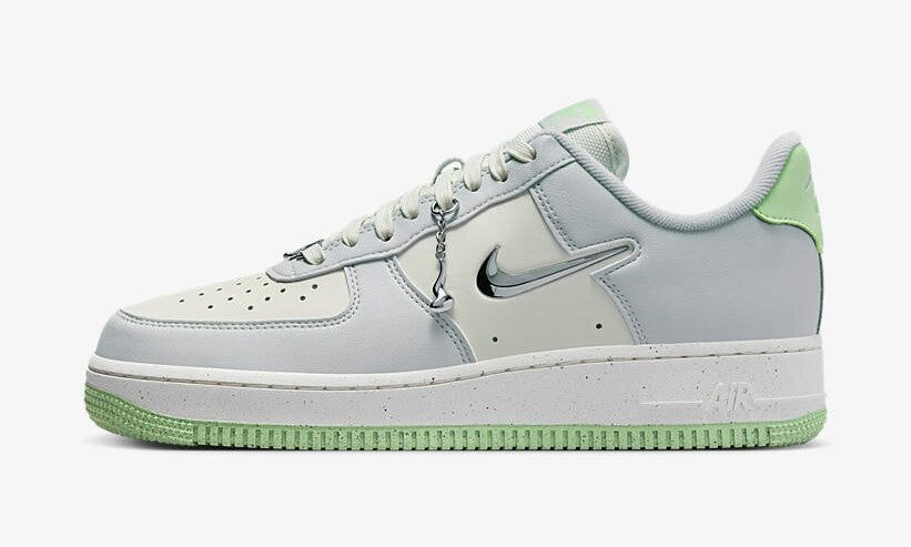 FN8540-001 Nike Air Force1 Low Next Nature SE Sea Glass Light Silver (Women's)