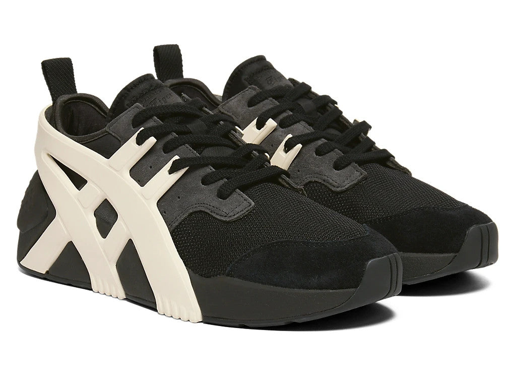 1183C638-002 Onitsuka Tiger Big Logo Trainer 2.0 Black/Cream (Men's)