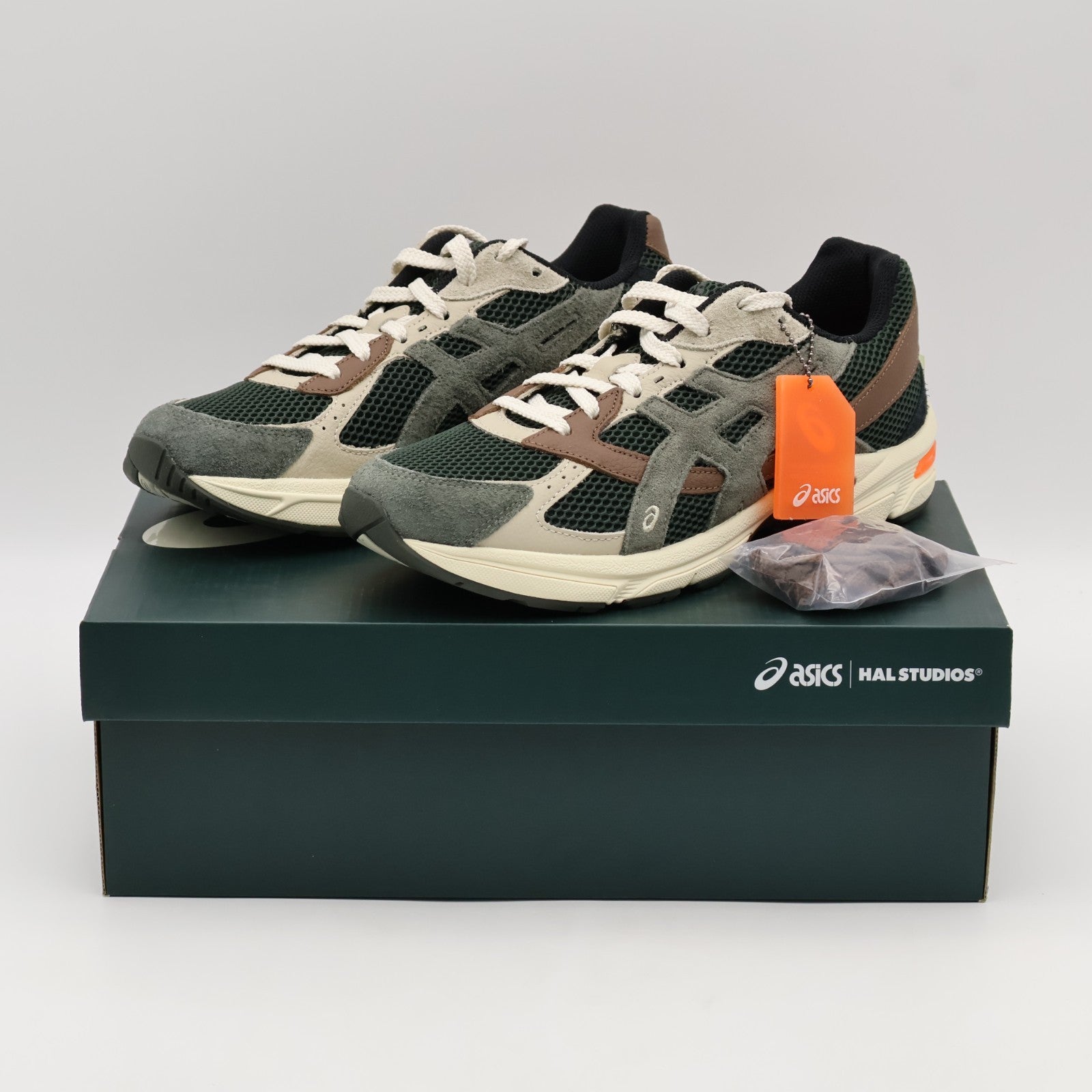 1201A924-300 HAL STUDIOS Asics Gel-1130 MK-II Forest Dark Green Orange (Men's)