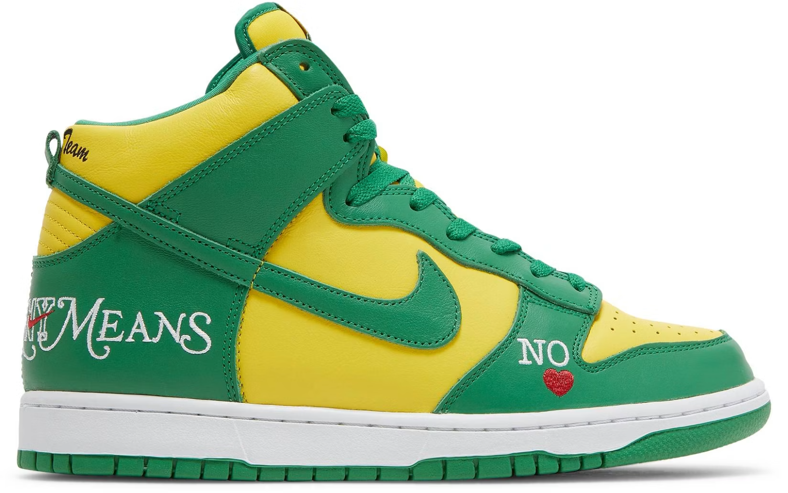 DN3741-700 Supreme à Nike SB Dunk High By Any Means "Brazil" (Men's)