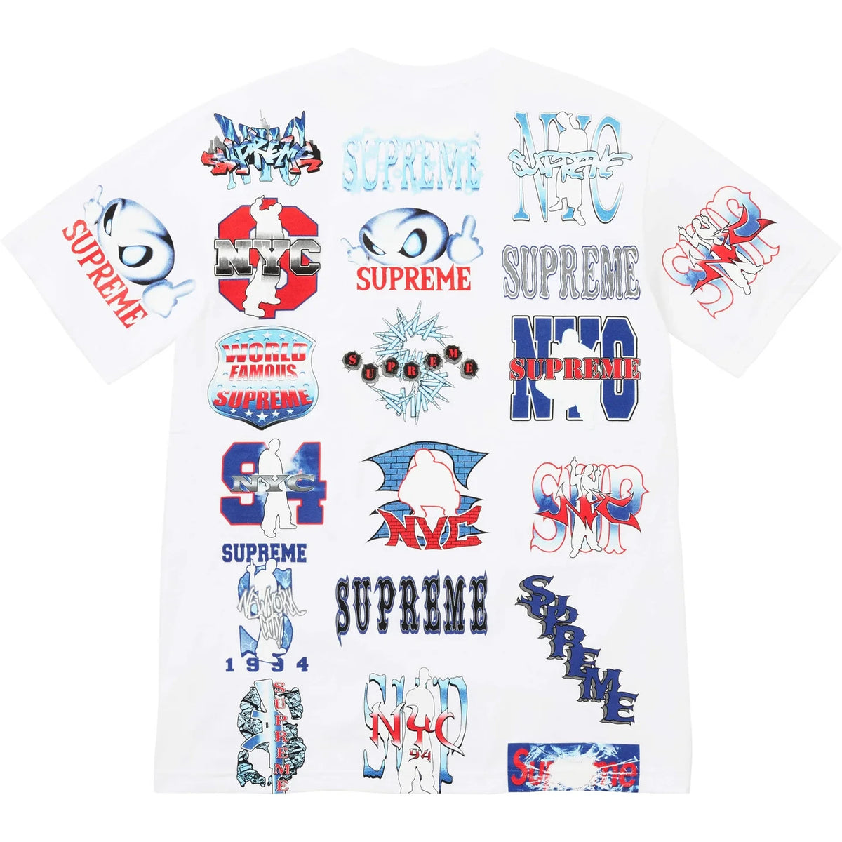 Supreme Flash Tee White