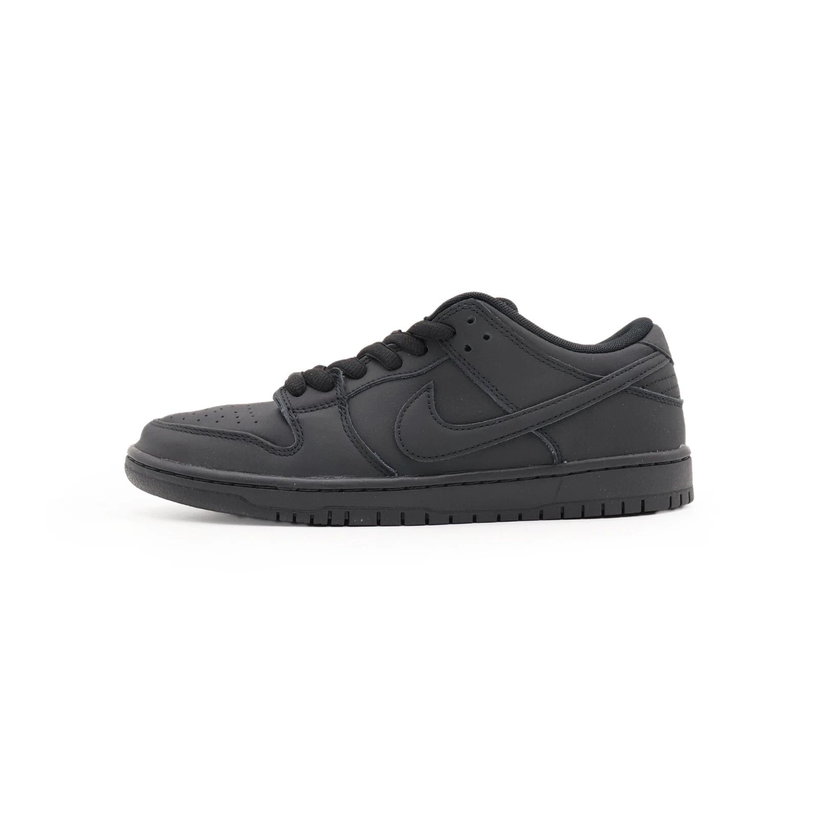 FJ1674-001 Nike SB Dunk Low Pro ISO Triple Black Anthracite Orange (Men's)