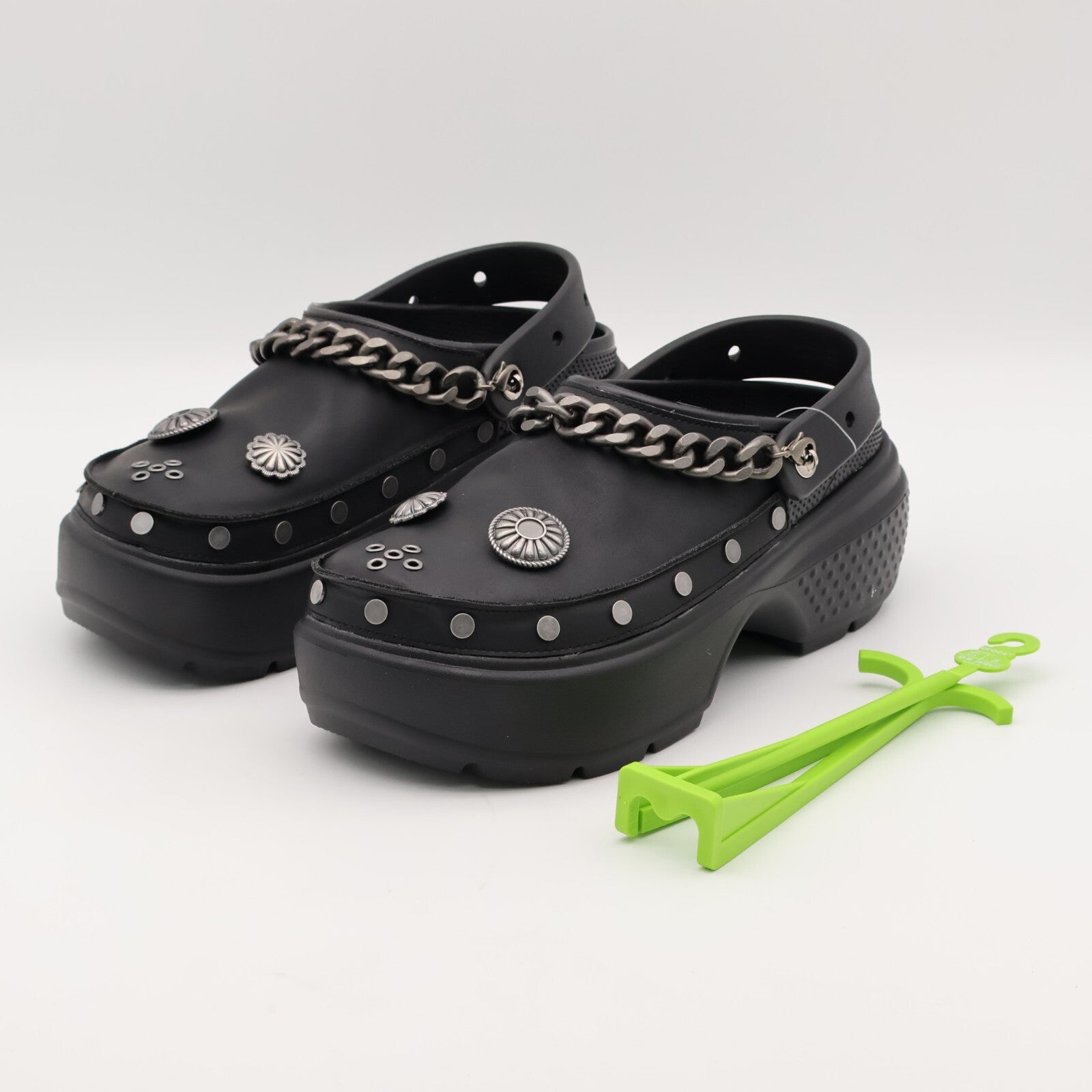 210688-001 crocs Stomp Embellished Clog Black