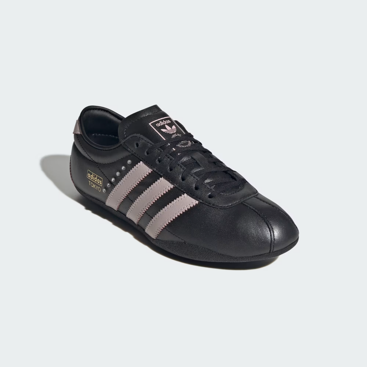 LA3432 adidas Tokyo "Core Black/Sandy Pink Met" (Women's)