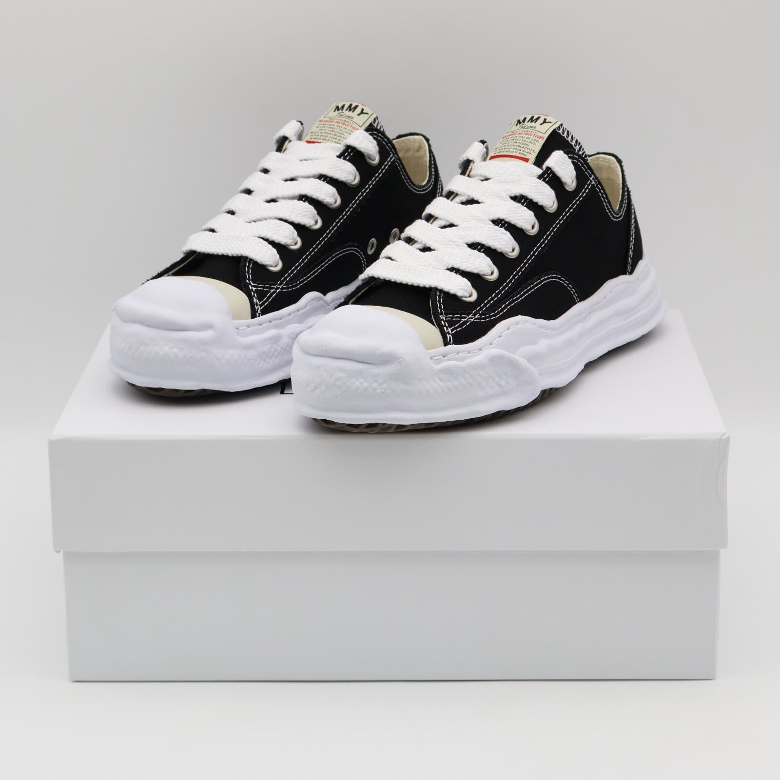 A05FW702-black Maison MIHARA YASUHIRO HANK Original Sole Canvas Low Cut (Men's)