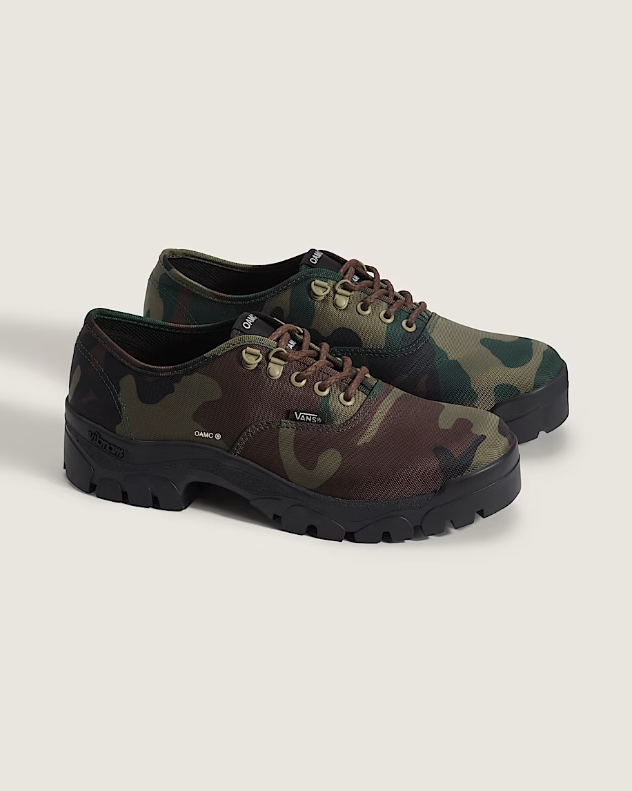VN000EGWWVD OAMC OTW by Vans Authentic Oxford Woodland Camo (Men's)