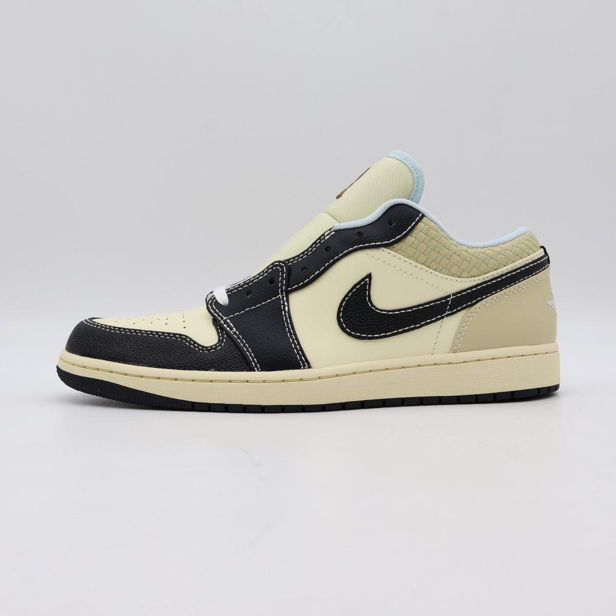 HQ3437-101 Nike Air Jordan 1 Retro Low SE Coconut Milk Glacier Blue (Men's)