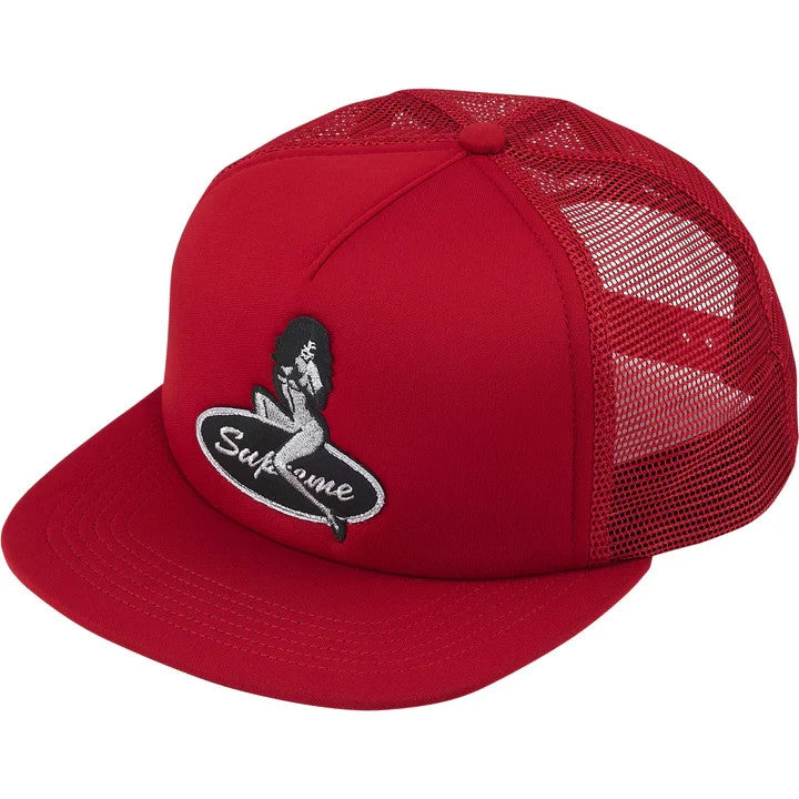 Supreme Pinup Mesh Back 5-Panel Red